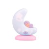 Multifunctional night lamp Moon pink