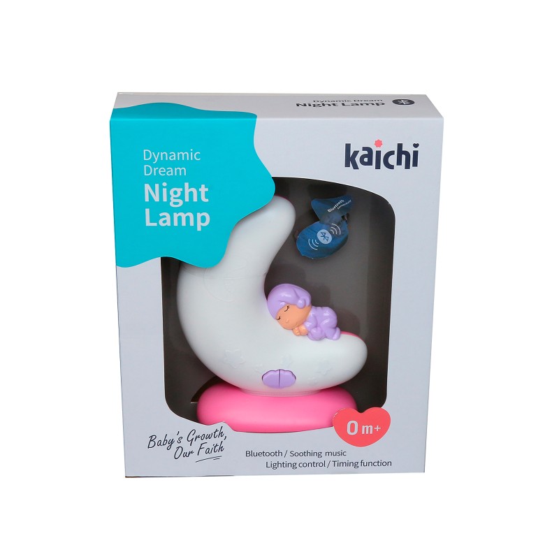 Multifunctional night lamp Moon pink