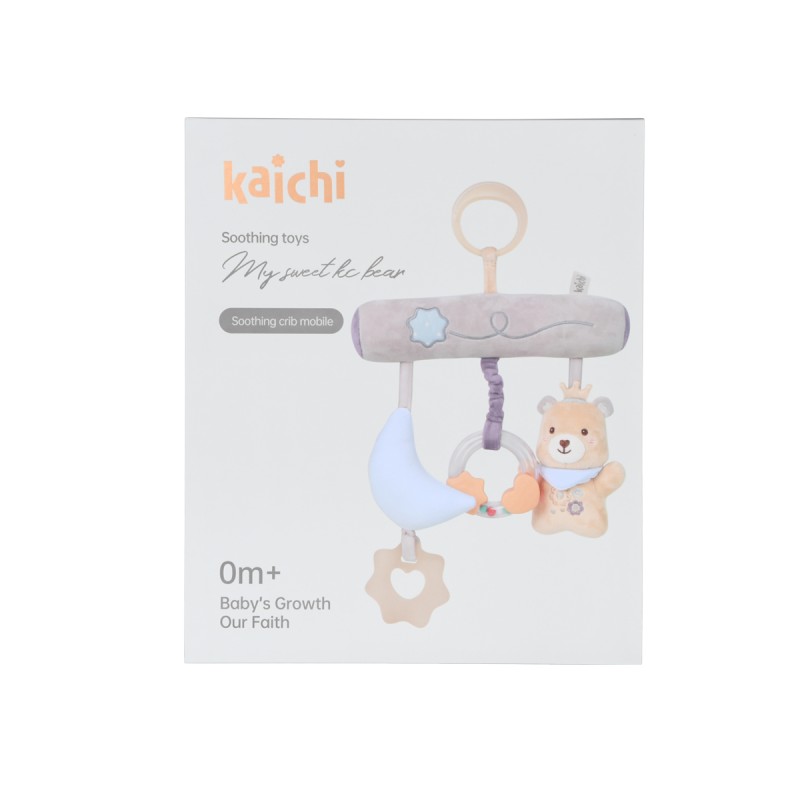 Baby toy for stroller and bed Bear and Moon