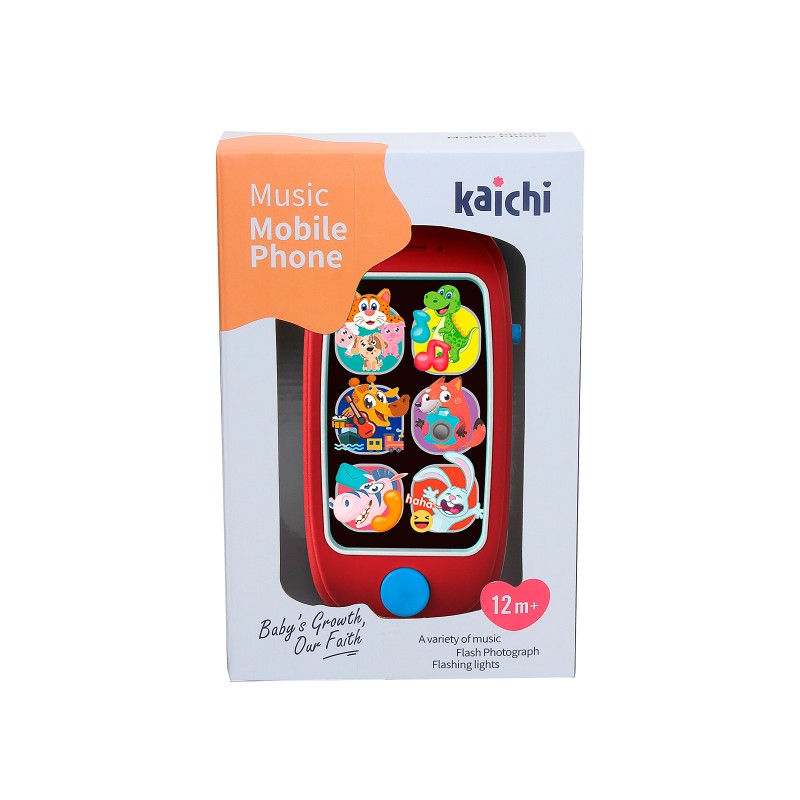 Baby toy phone with music and light