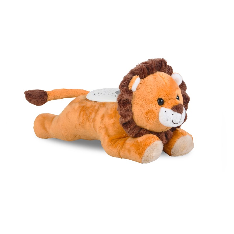 Plush toy with projector and music Baby lion