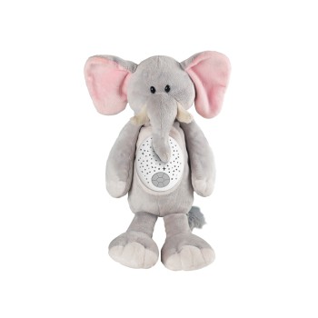 Plush toy with projector and music Elephant