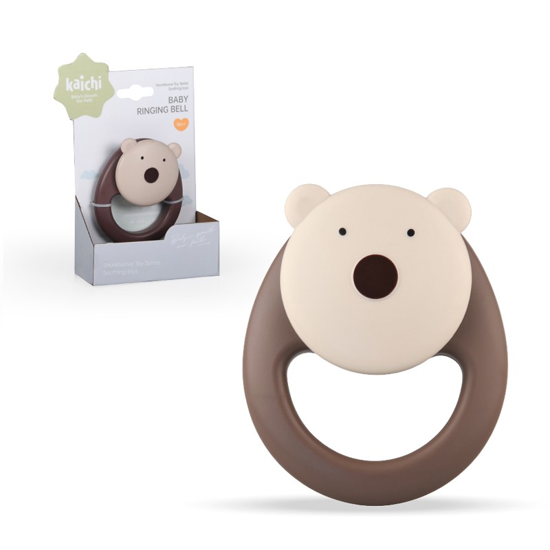 Baby rattle and teether Bear