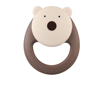 Baby rattle and teether Bear
