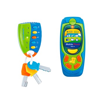 Key and phone set /music and light/