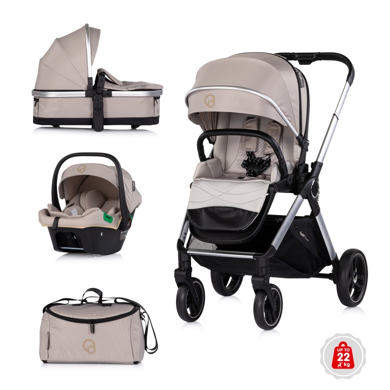 Baby stroller 3 in 1 Euphoria latte