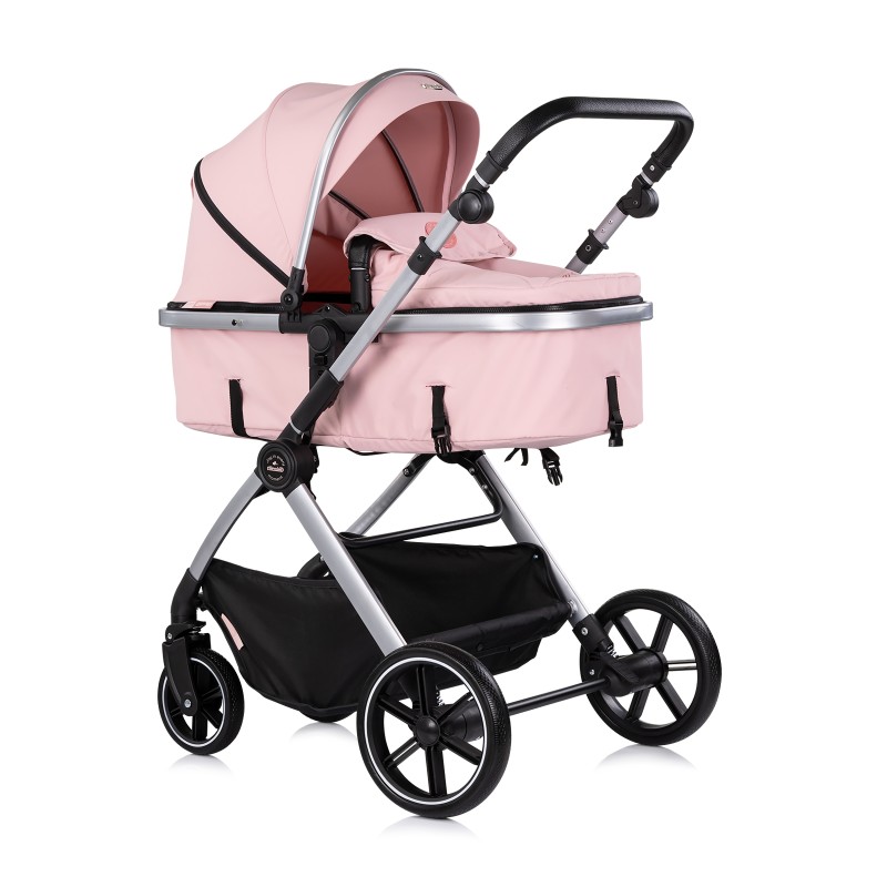 Baby transformable stroller PEARL powder pink