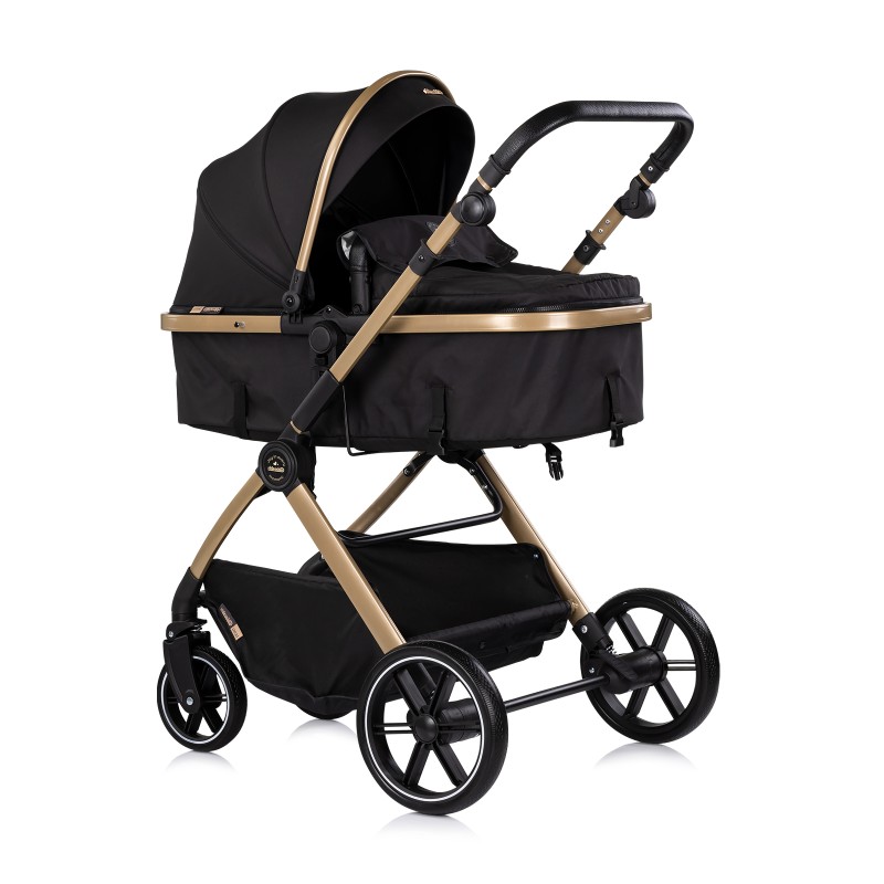 Baby transformable stroller PEARL noir