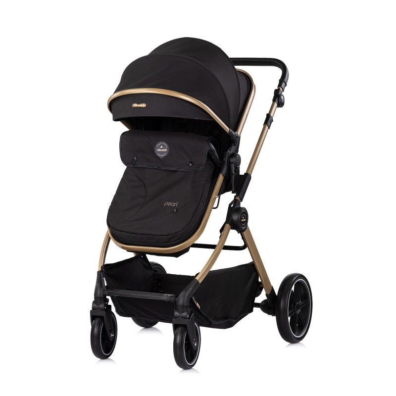 Baby transformable stroller PEARL noir