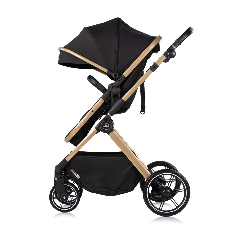 Baby transformable stroller PEARL noir
