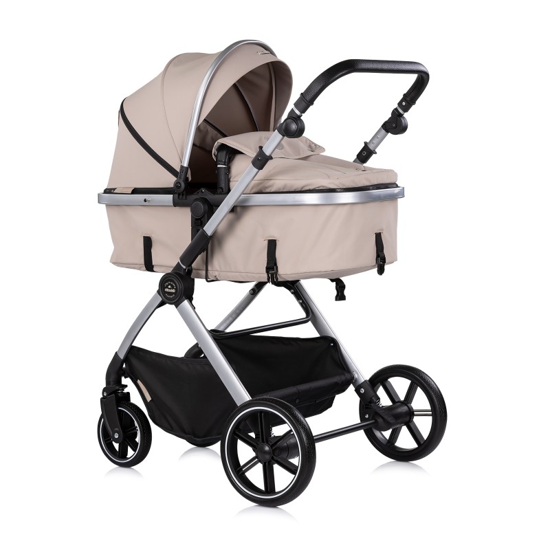 Baby transformable stroller PEARL latte