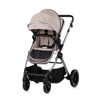 Baby transformable stroller "PEARL" latte