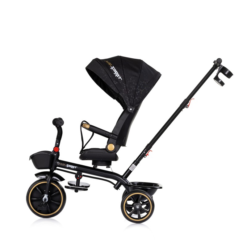 Tricycle with canopy Max Sport noir