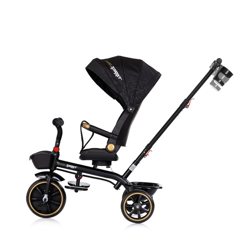 Tricycle with canopy Max Sport noir