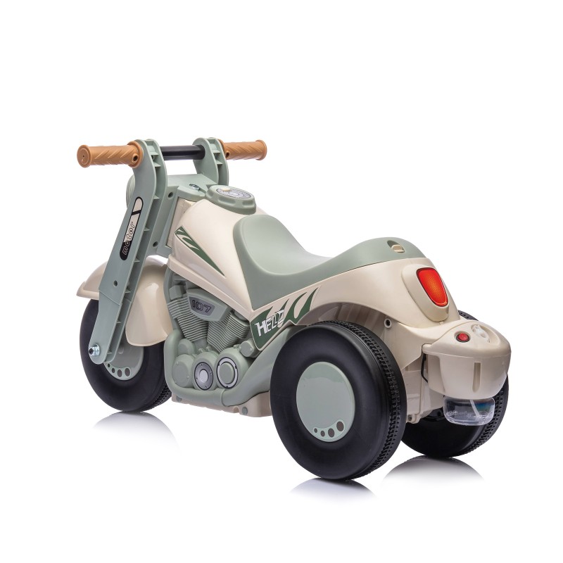 Ride on car with music BubbleRider  beige/mint