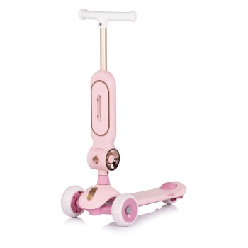 Scooter with seat "Bloomi" pink