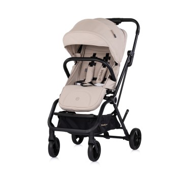 Baby stroller with 360 rotation "GO TWIST" latte