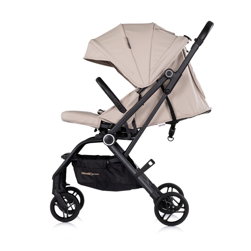 Baby stroller with 360 rotation GO TWIST latte