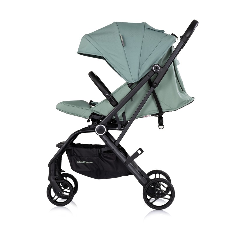 Baby stroller with 360 rotation GO TWIST matcha