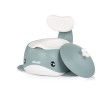 Baby potty with lid and backrest Baby Whale green