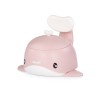 Baby potty with lid and backrest Baby Whale pink