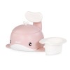 Baby potty with lid and backrest Baby Whale pink