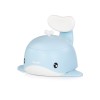 Baby potty with lid and backrest Baby Whale blue