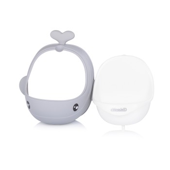 Boy potty Baby Whale - grey