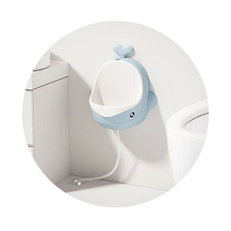 Boy potty Baby Whale - blue