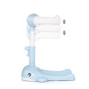 Shower bath support stand Baby Whale blue