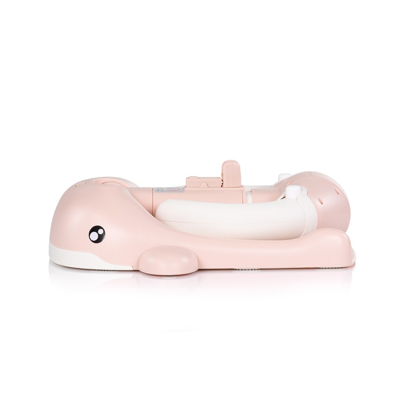 Shower bath support stand Baby Whale pink