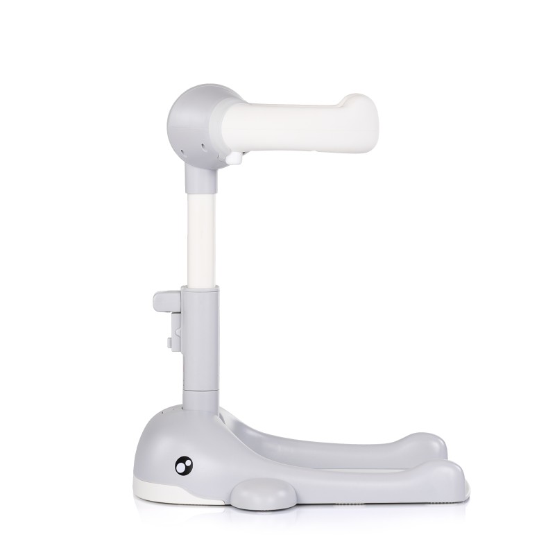 Shower bath support stand Baby Whale grey
