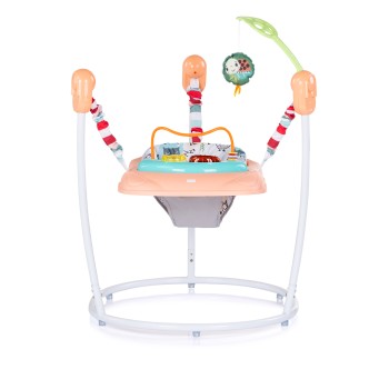 Activity baby center/ jumper "Jumpy Car" pink