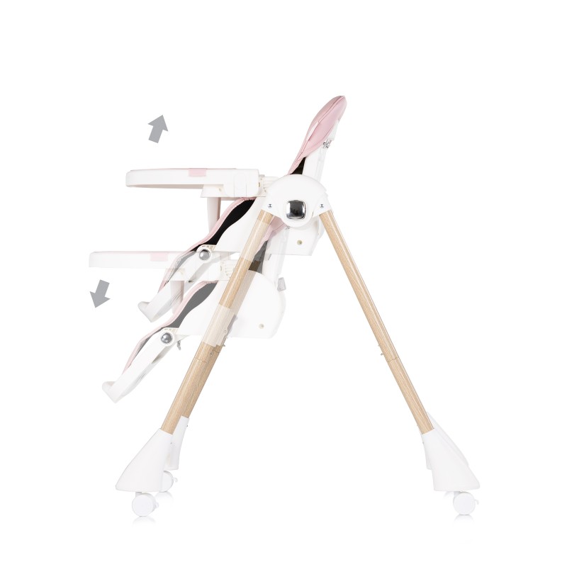 High chair CANDY SHOP powder pink