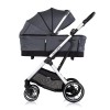 Baby stroller 3 in 1 Aurora charcoal