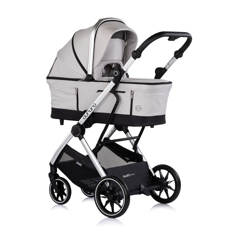Baby stroller 3 in 1 Aurora platinum