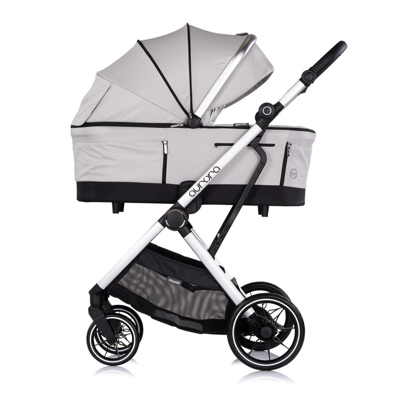 Baby stroller 3 in 1 Aurora platinum