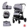 Baby stroller 3 in 1 Euphoria platinum