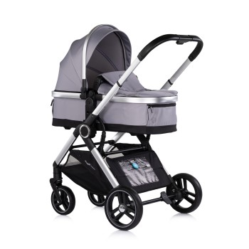 Baby stroller 3 in 1 "Euphoria" platinum