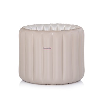 Bath tub inflatable, with pump Bubble Nest - latte