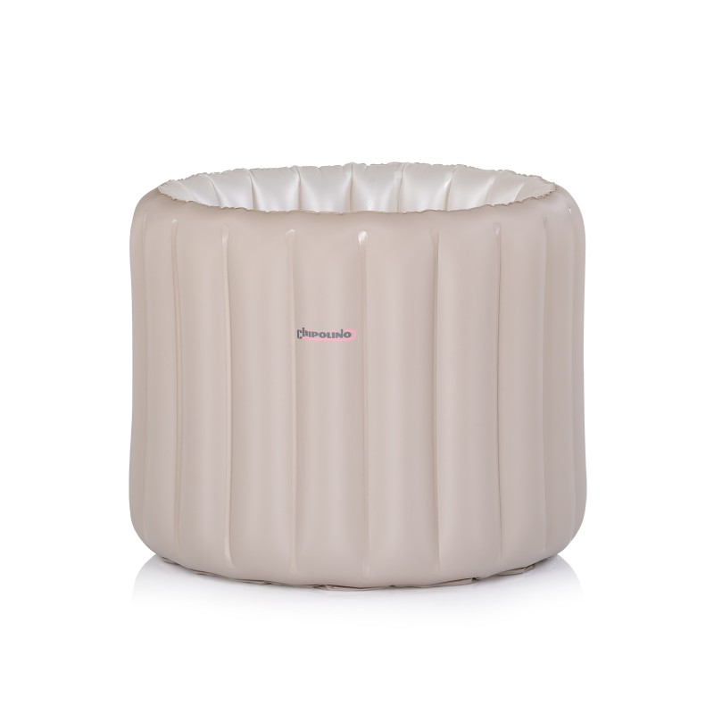 Bath tub inflatable, with pump Bubble Nest - latte