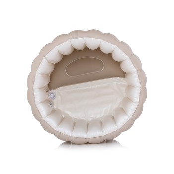 Bath tub inflatable, with pump Bubble Nest - latte