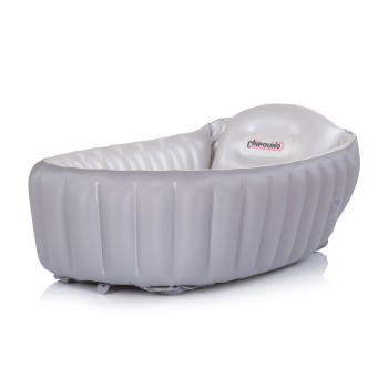 Bath tub inflatable, with pump Baby Cloud - grey