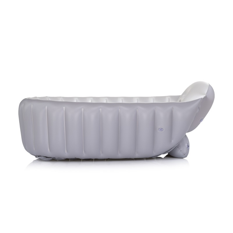 Bath tub inflatable, with pump Baby Cloud - grey