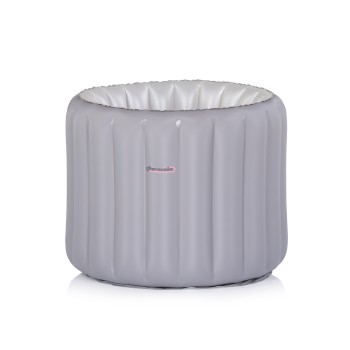Bath tub inflatable, with pump Bubble Nest - grey