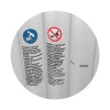 Bath tub inflatable, with pump Bubble Nest - grey