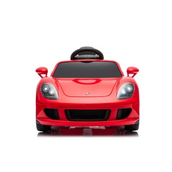 Battery operated car Porsche Carrera GT LUX red,EVA wheels, leather seat