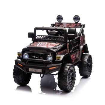 Battery operated SUV Toyota FJ Cruiser granite, soft EVA wheels
