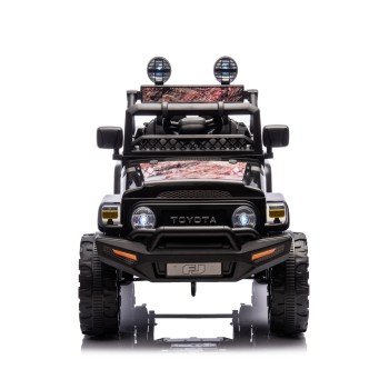Battery operated SUV Toyota FJ Cruiser granite, soft EVA wheels