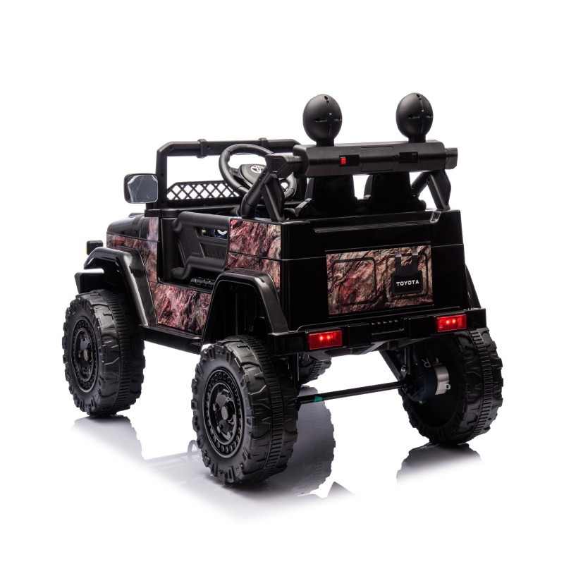 Battery operated SUV Toyota FJ Cruiser granite, soft EVA wheels